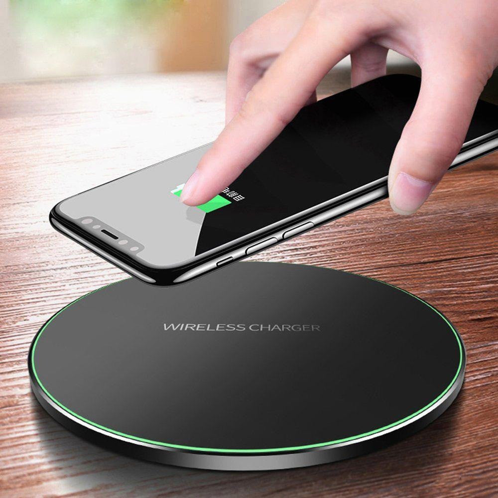 Cargador Inalambrico Base Carga Rapida, Pago contra entrega y envio gratis.