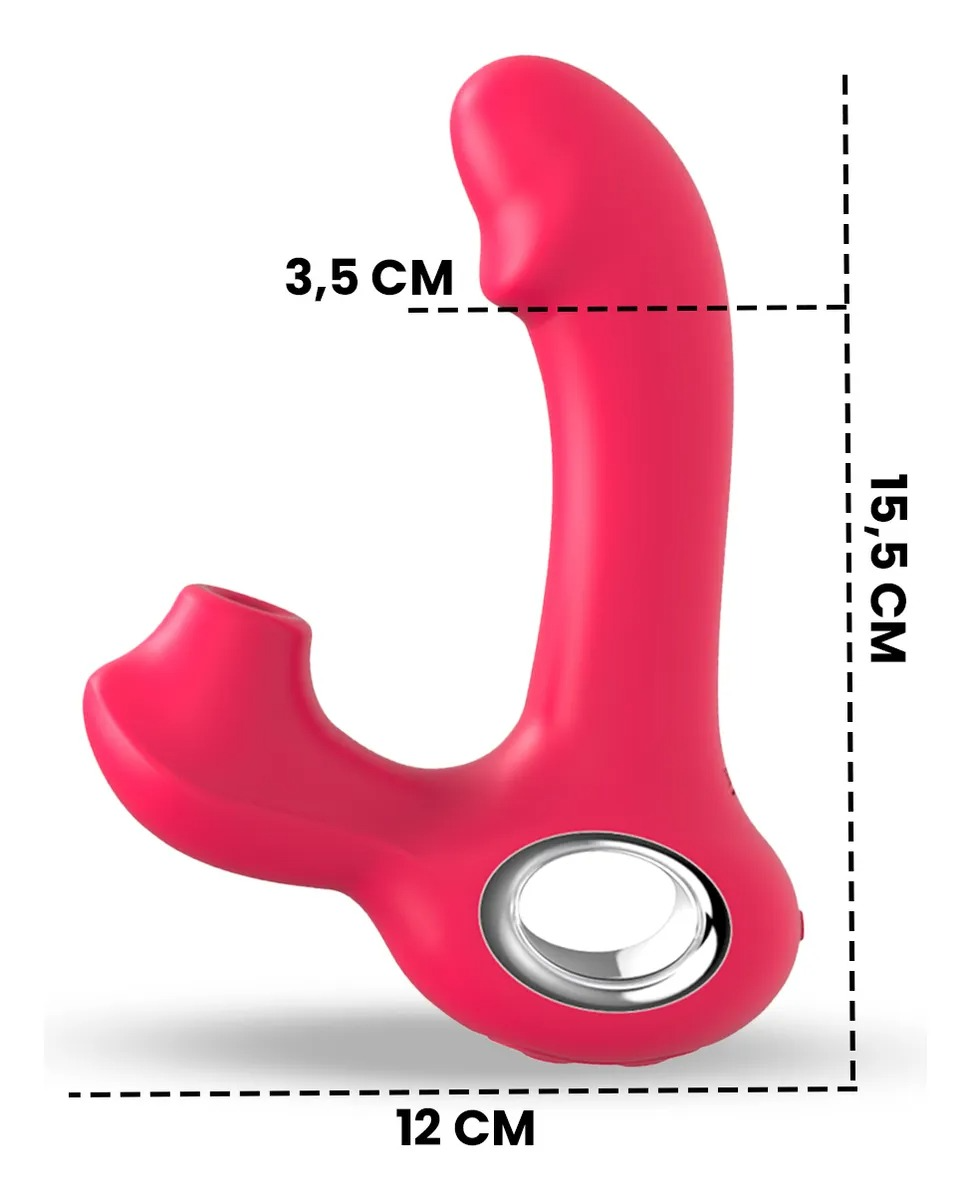 Vibrador Punto G Y Clitorial Carga USB, Pago contra entrega y envio gratis.
