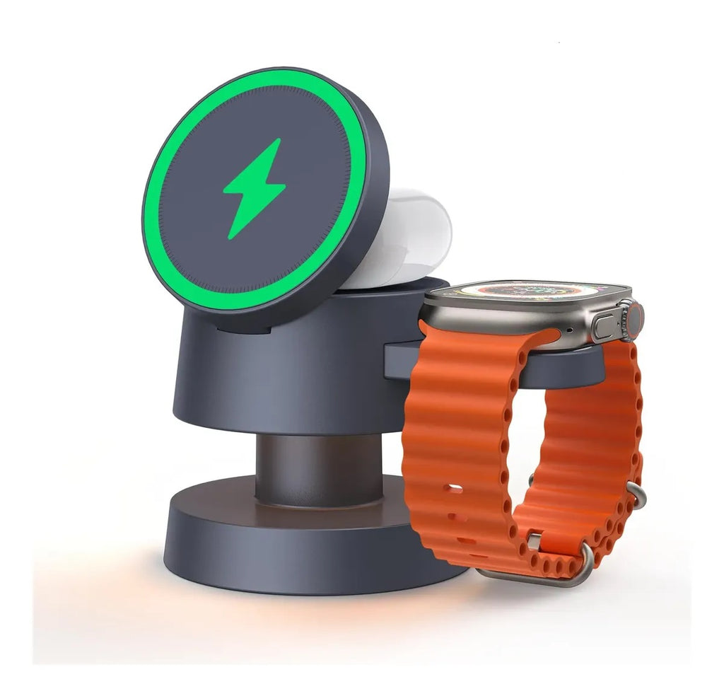 Cargador Inalámbrico 4 En 1 De 15 W, pago contra entrega y envio gratis.