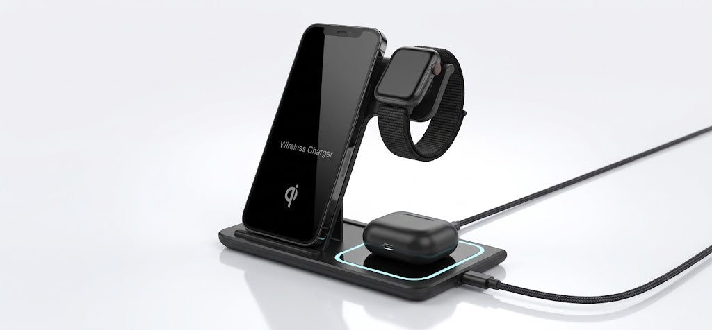 Cargador Inalambrico de carga rapida, Pago contra entrega y envio gratis.